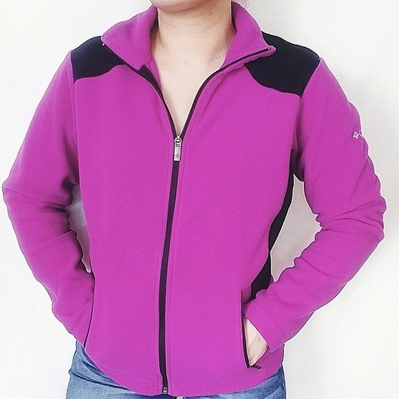 Columbia Jackets & Blazers - Columbia Fleece Jacket Zip Front Size L